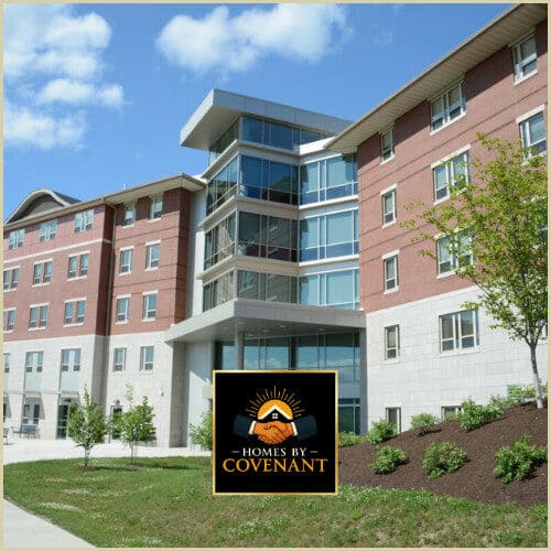 Modular medical or dental clinic with accessible design and professional exterior.