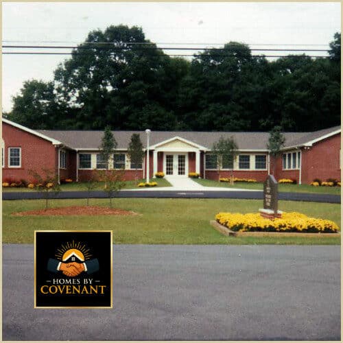 Modular senior living facility offering accessible, comfort-focused design.