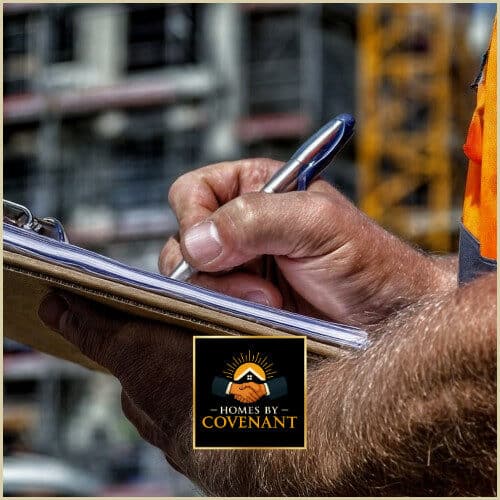 “Inspector reviewing modular construction quality and code compliance through structured inspection processes.”