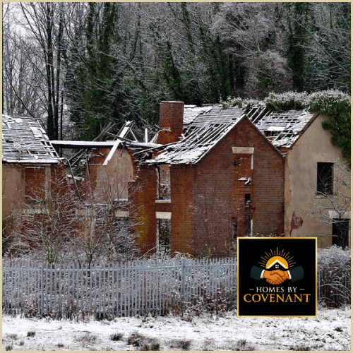 Example of a weather-worn exterior structure that benefits from a professional repair and safety assessment.